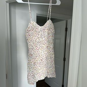 Floral spring dress